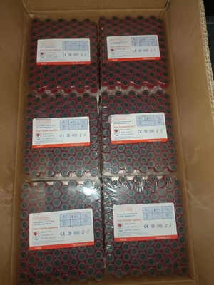 CE aprovado Red Top No Additive Plain Tube Vacuum Blood Sample Collection Tube De acordo com o Vacuum
