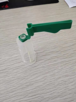 O suporte do tubo do sangue do diâmetro 20mm da segurança esterilizou o corpo translúcido do polipropileno