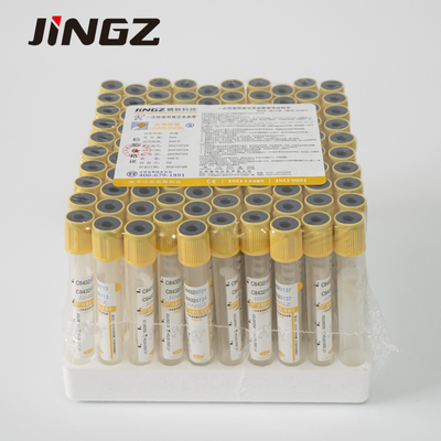 Tubo do gel do tubo 2-10ml da parte superior do ouro da esterilização de radiação SST com ativador do coágulo