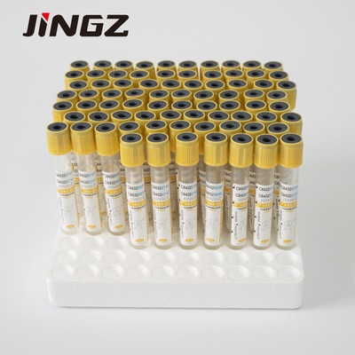 Parte superior do ouro do tubo do ativador do coágulo do gel do CE 13*100mm Sst para o exame médico