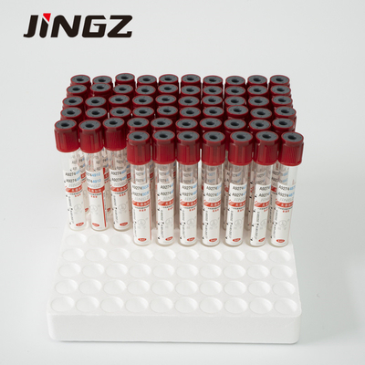 Nenhum tubo superior vermelho 0.5ml-10ml do sangue da planície aditiva