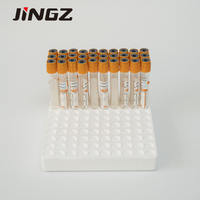 coágulo Actiavtor Vacuum alaranjado do soro dos tubos da coleção de espécime do sangue 2-10ml