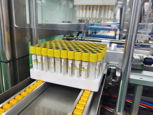 Tubo amarelo do gel do vácuo de uma vida útil de 2 anos para o diagnóstico clínico