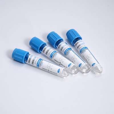 Tubo de recolha de sangue de citrato de sódio azul 1,8 ml a 4,5 ml