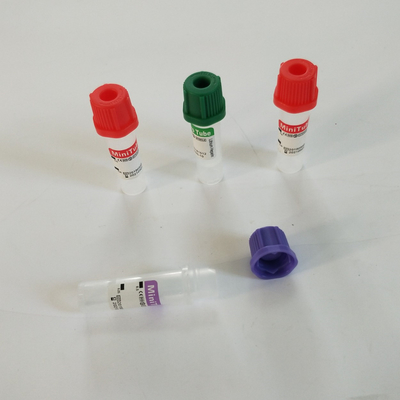 Tubos de coleta de micro-sangue sem vácuo 0, 25 ml 0, 5 ml 1 ml EDTA K2K3 / tubos de gel