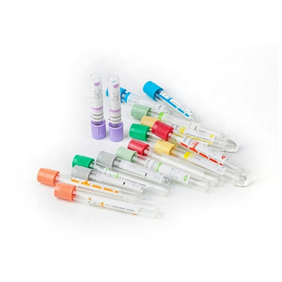 Tubo descartável Vacuum 2-10ml da coleção da amostra de sangue do vácuo com CE Mark