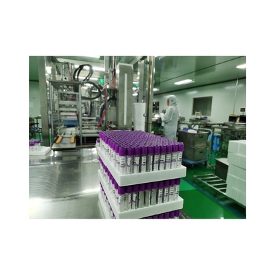 Tubo de vácuo de vidro dos tubos de ensaio 3ml 13*75mm da amostra de sangue do EDTA K3 com tipo do OEM