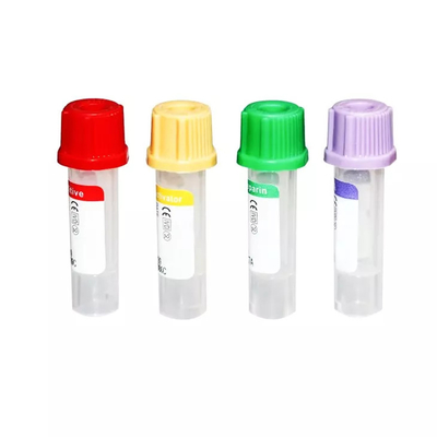 Tubos pequenos 0.25ml-1ml da coleção do sangue do volume
