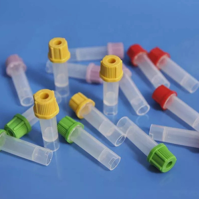 Tubos pequenos 0.25ml-1ml da coleção do sangue do volume
