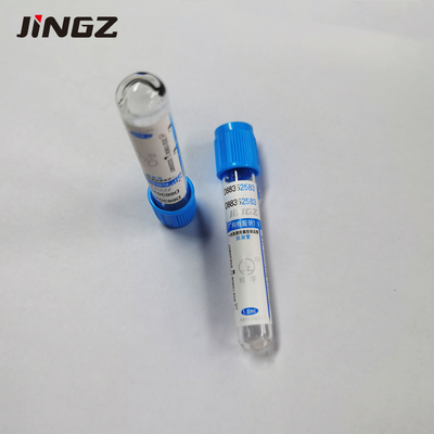 Tubo da coleção do sangue do EDTA K3 de JINGZ 0.25ml-10ml micro com os tampões codificados cor