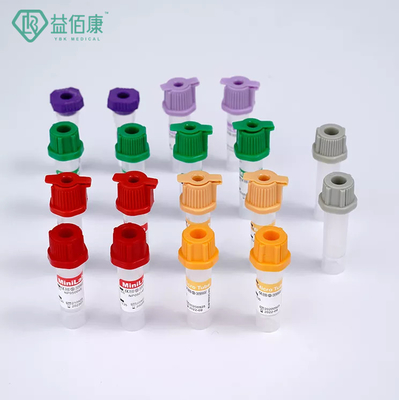 os tubos pediatras da tração do sangue de 0.25ml 0.5ml 0.1ml limpam não o tubo de análise de sangue do EDTA