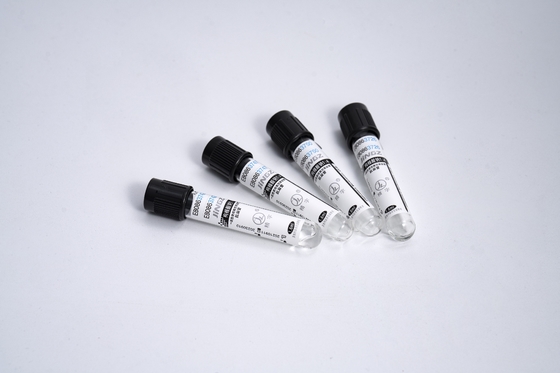 citrato de sódio 4NC do tubo da coleção da amostra de sangue de 1.28ml 1.6ml ESR 8*120mm
