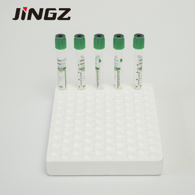 tubo superior verde da heparina do lítio de 13*75mm tubos de um sangue de 4 Ml para testes bioquímicos