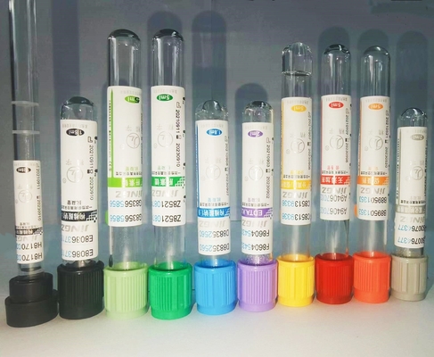 Limpe o tipo capacidade do tubo do sangue de 0.25-10ml de acordo com o nível do mar limpam não o tubo