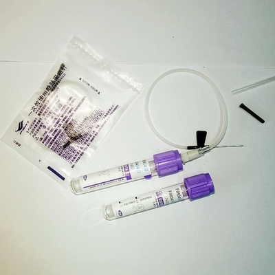 Vida útil de tubo de vácuo do tubo 100pcs/Rack da coleção do sangue do EDTA K3 12-24 meses