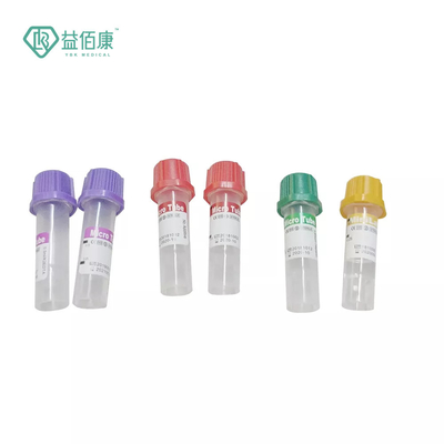 Tubos de coleta de micro-sangue sem vácuo 0, 25 ml 0, 5 ml 1 ml EDTA K2K3 / tubos de gel