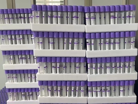 Tubos de ensaio chineses do EDTA da fábrica K3 do tubo da coleção do sangue para o uso do laboratório