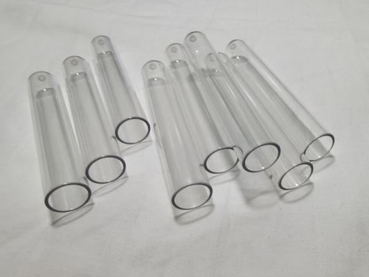 Tubo PET para tubos de teste de sangue 13*75mm 13*75mm 16*100mm tubo de teste transparente