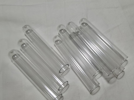 Tubo de recolha de sangue PET limpo e transparente 13x75mm