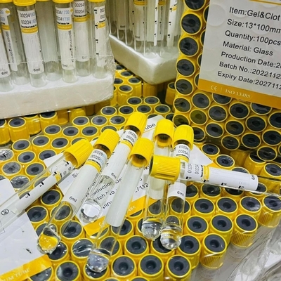 Tubos de colheita de amostras de sangue JINGZ/YBK para uso médico/de laboratório