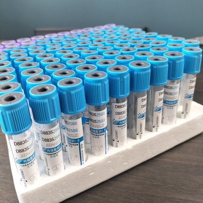 Tipo de vácuo Tubo de amostragem de sangue de citrato de sódio 9NC em 100/caixa