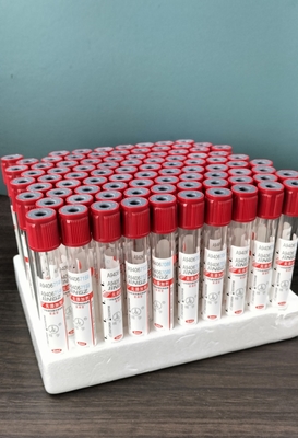 Fabricante Colheita de amostras de sangue por tubo simples a vácuo Colheita de amostras de sangue por tubo médico 2ml3ml5ml