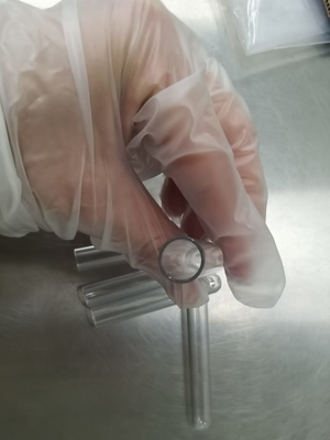 Tubos de ensaio de plástico transparente Tubos de coleta de sangue de laboratório 13*75mm 16*100mm PET