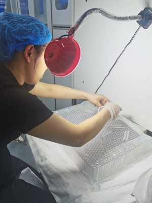 Tubos de ensaio de plástico transparente Tubos de coleta de sangue de laboratório 13*75mm 16*100mm PET