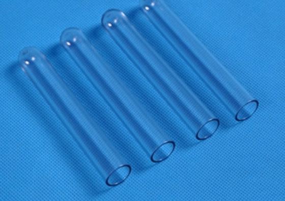 Tubo PET para tubos de teste de sangue 13*75mm 13*75mm 16*100mm tubo de teste transparente