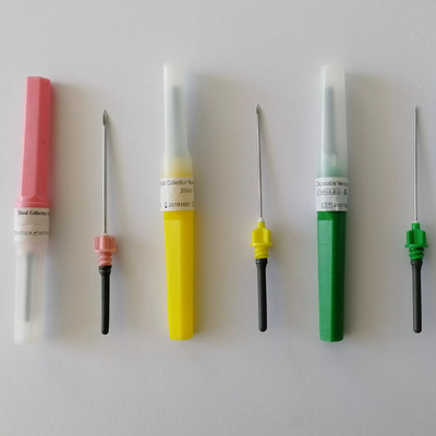 Agulha de Amostra Múltipla de Aço Inoxidável Médico Disponível Abs Pe 20-23g Para Coleta de Sangue