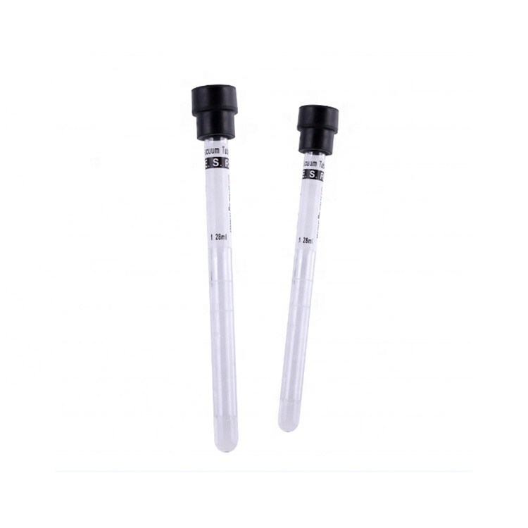 Tubo médico de colheita de sangue E.S.R. Tubo PET/tubo de ensaio de vidro 2 ml-10 ml