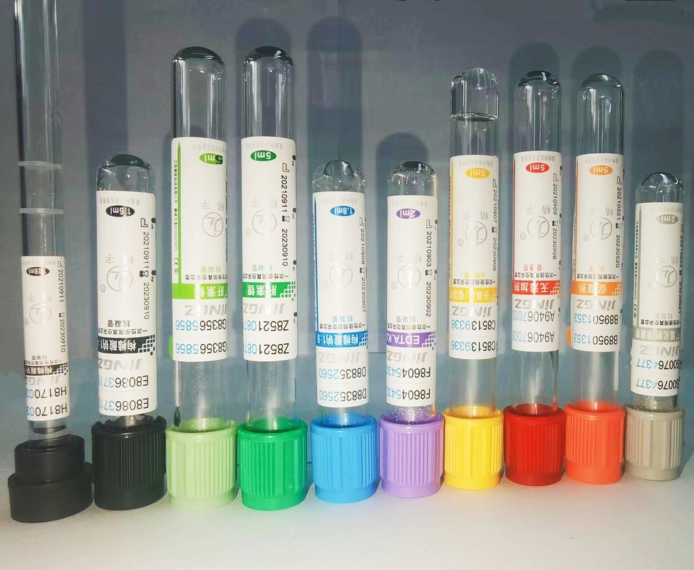 Limpe o tipo capacidade do tubo do sangue de 0.25-10ml de acordo com o nível do mar limpam não o tubo