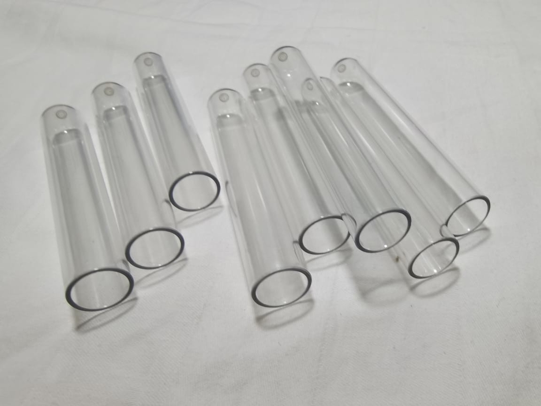Tubo PET para tubos de teste de sangue 13*75mm 13*75mm 16*100mm tubo de teste transparente
