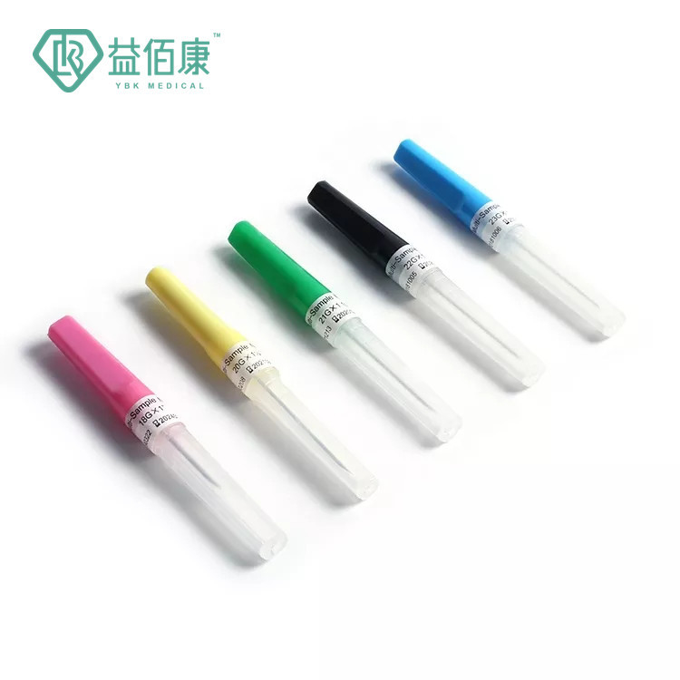 Colourful Pen Tipo de Amostra de Sangue Agulha Conjunta com ponta de aço inoxidável